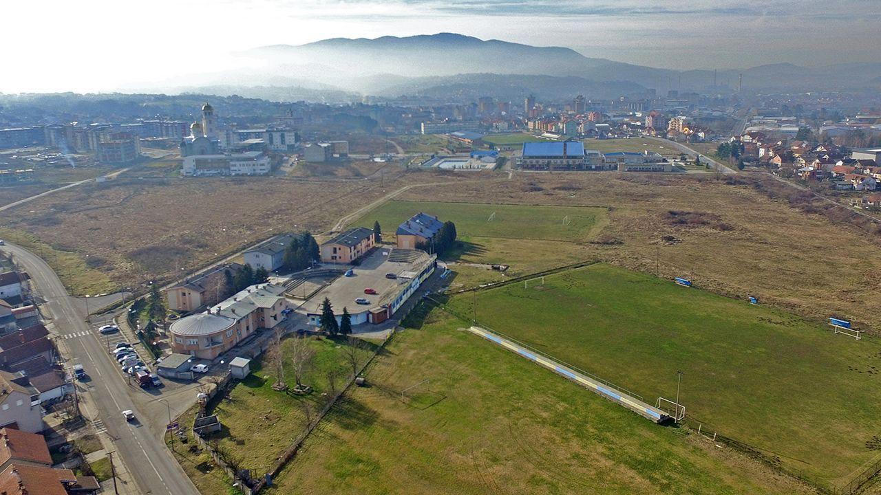 Hotel Mk, Plavi Restoran, Loznica Bagian luar foto